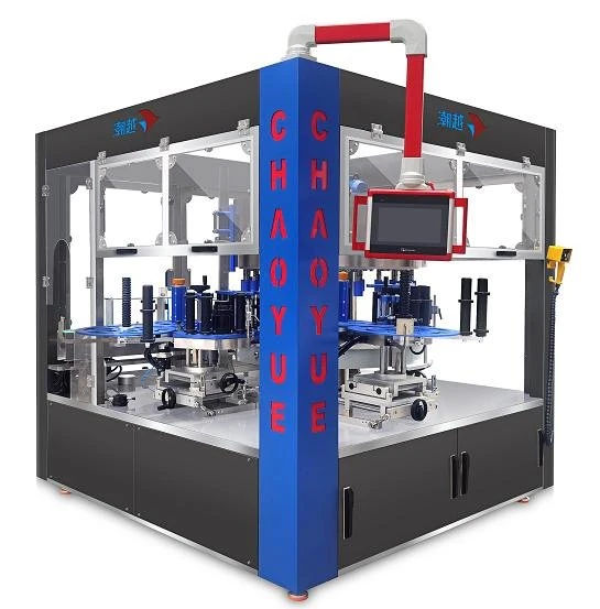Round bottle self-adhesive labeling machine